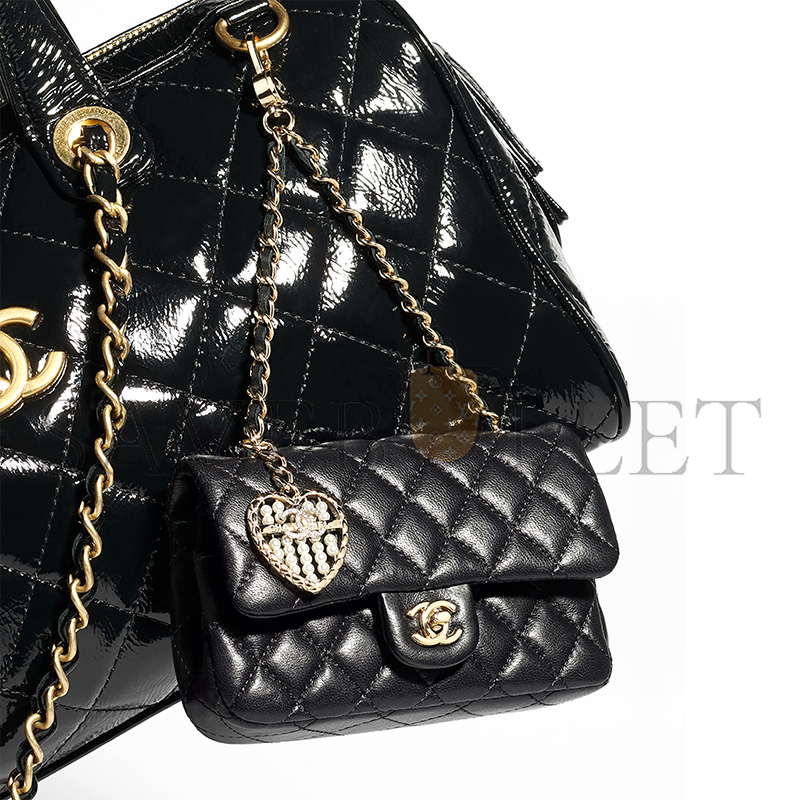 Ch*el classic mini bag with hook ap4760 (12*8*5cm)